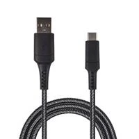 Kabelis USB 2GO USB-B - USB-C 1 m Juodas (795822)