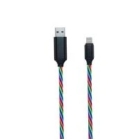 Kabelis USB 2GO Lightning - USB-B 1 m daugiaspalvis (797147)