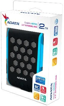 Išorinis kietasis diskas Adata HD720 2TB Mėlynas