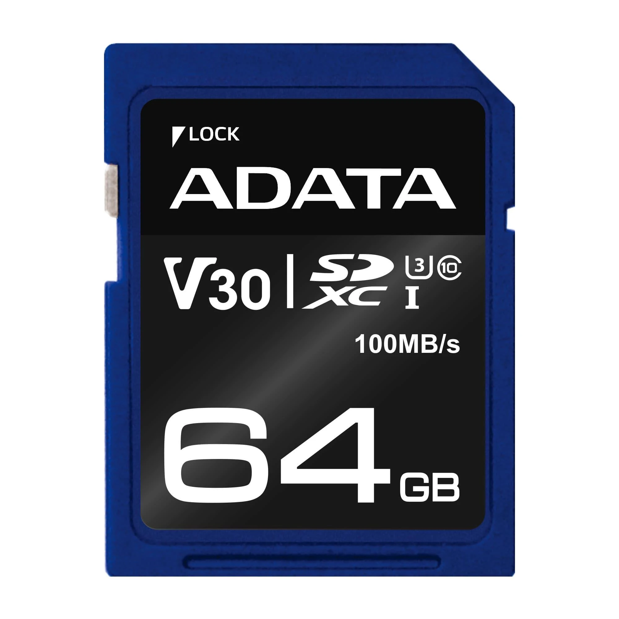ADATA 64GB SDXC atminties kortelė V30