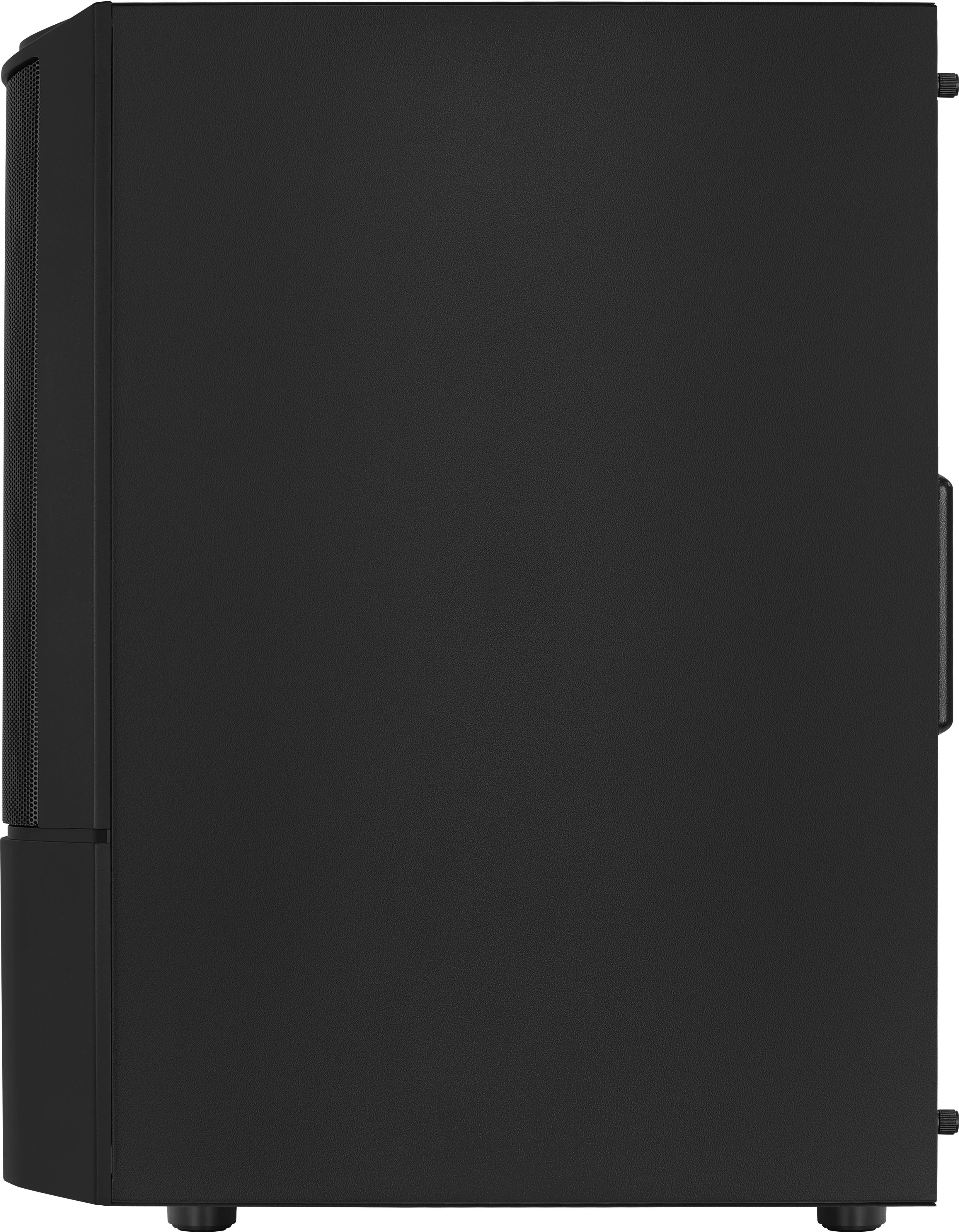 „Aerocool Quantum Mesh v3 Midi-Tower“, RGB, grūdintas stiklas - juodos spalvos
