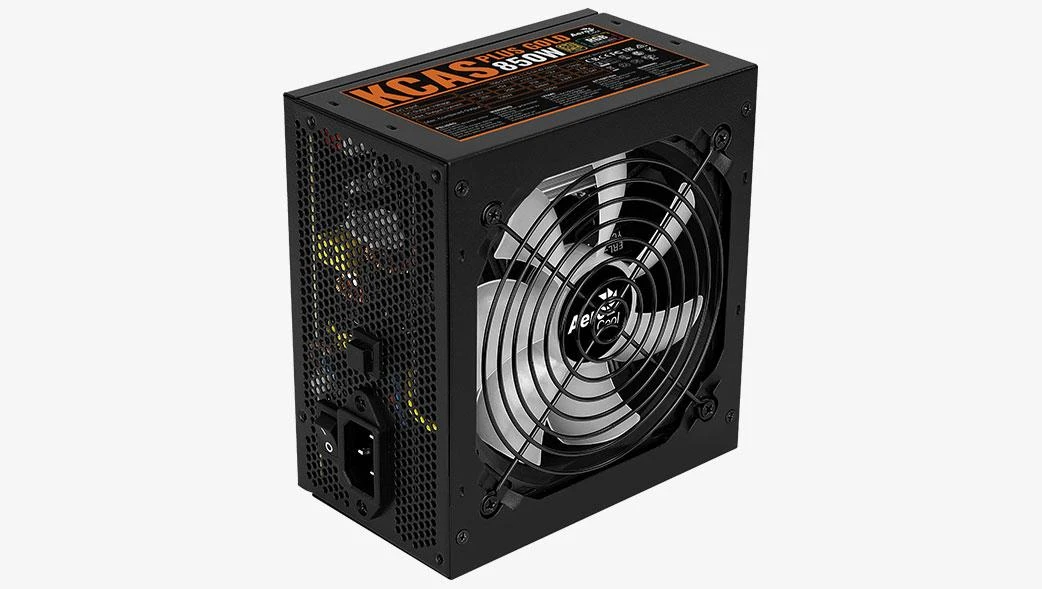 Maitinimo Blokas - Aerocool Kcas Plus, Auksinis, 850W, Juodas