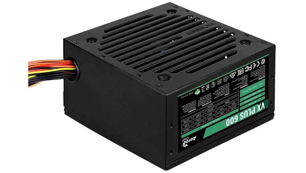 PSU AEROCOOL PGS VX-600plus 600W 80+ BOX