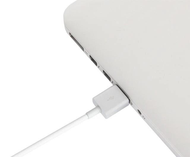 Kabelis USB Moshi USB-A - Lightning 1 m Baltas (MI-LIGHUSB-W)