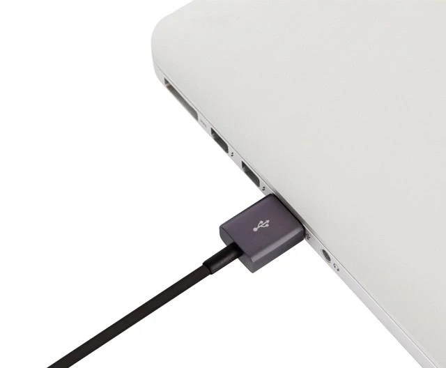 aevoe moshi Lightning - USB - 1 m - Lightning - USB A - Juodas - Telefonas 5 - iPod touch (5 Gen) - iPod nano (7 Gen) - iPad (4 Gen) - iPad mini
