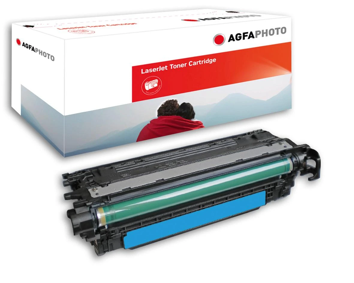 AgfaPhoto HP ColorLaserjet CP3525,CE251A / Canon 723C, perdirbta kasetė