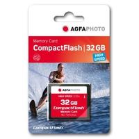 Atminties kortelė AgfaPhoto Compact Flash 32GB didelės spartos 300x MLC