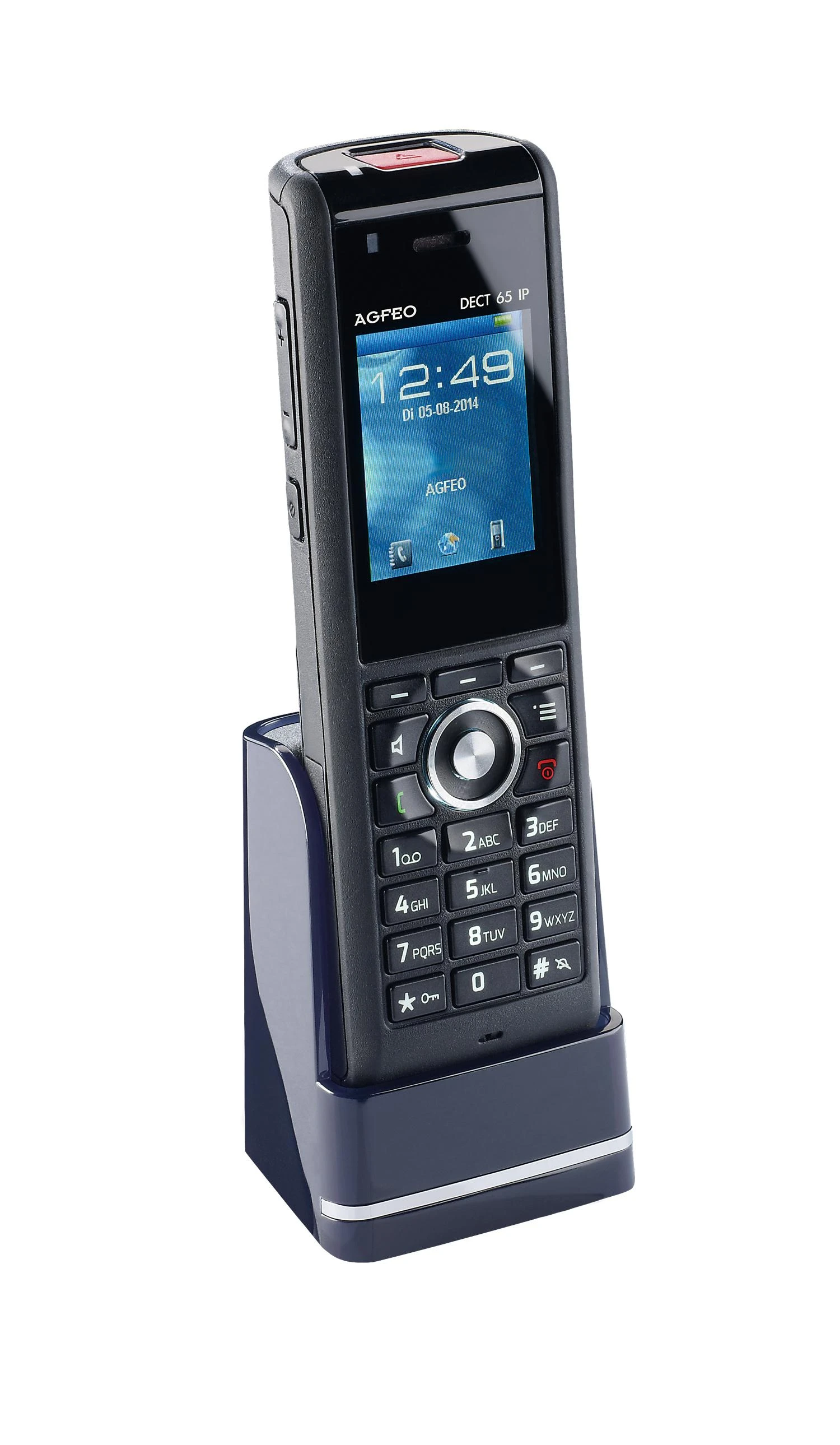 Agfeo Juodas fiksuotojo ryšio telefonas