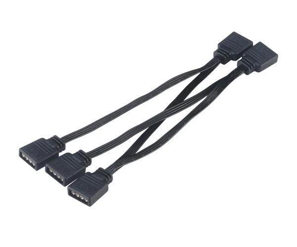 Akasa 4-in-1 RGB skirstytuvo kabelis - 40 cm