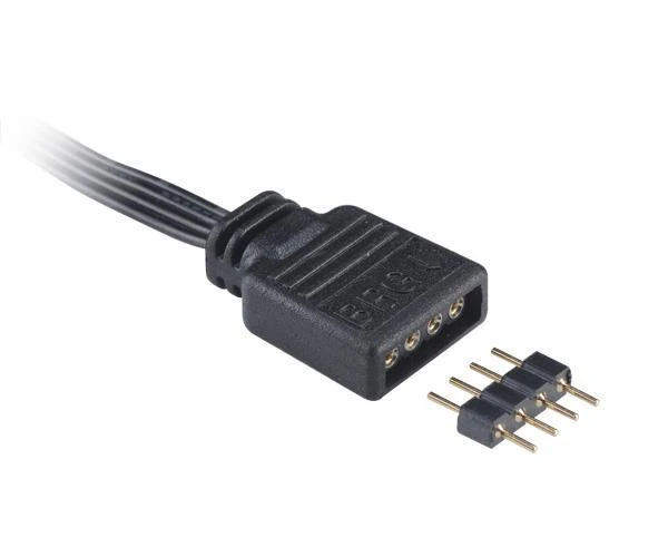 Akasa 4-in-1 RGB skirstytuvo kabelis - 40 cm