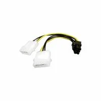 Akasa dual 4pin į 6pin PCIe adapteris