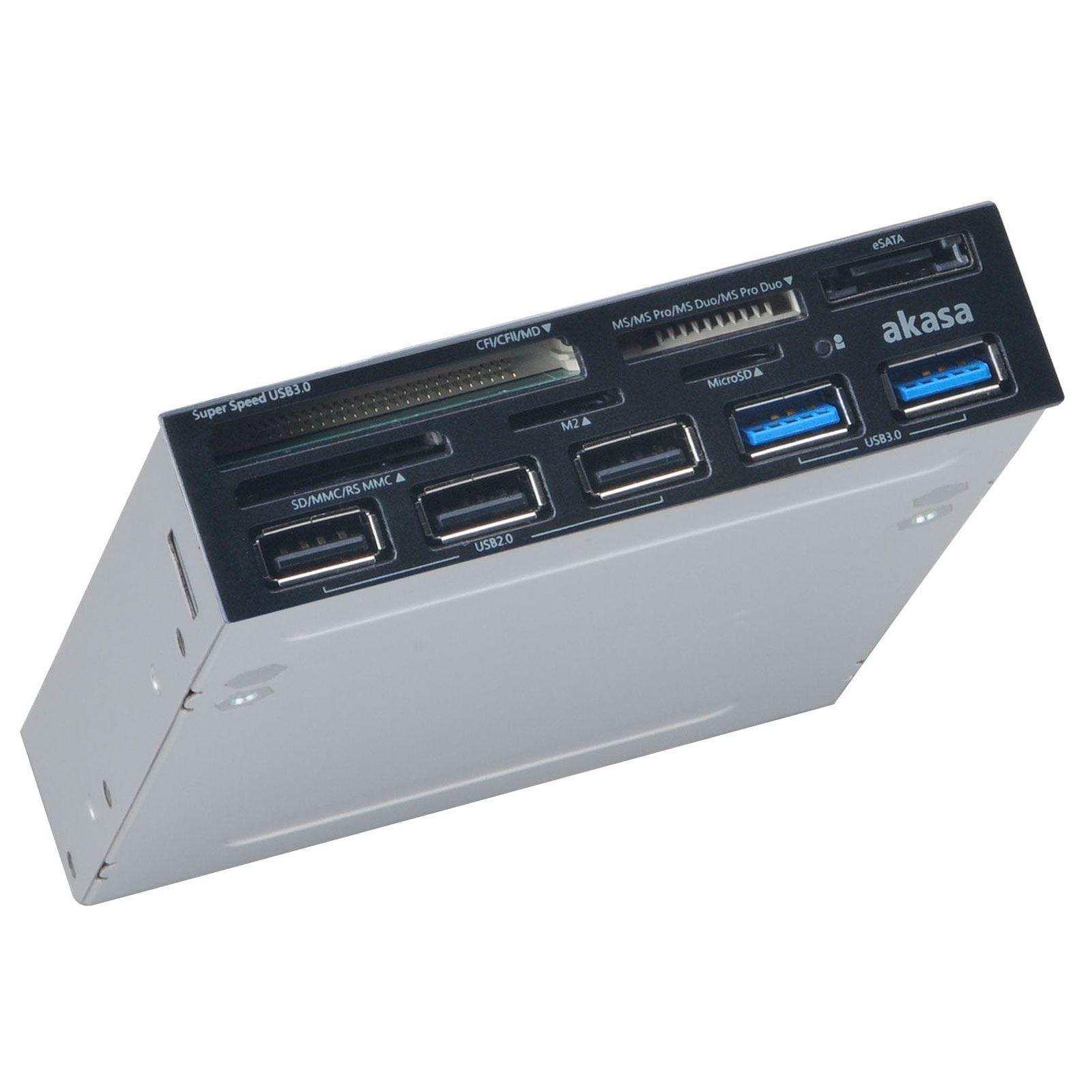 Akasa AK-ICR-07 lettore di schede USB 2.0 Interno (Akasa AK-ICR-07 Internal 6-Sl