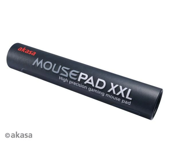 V-Juodas pelės kilimėlis XXL AKASA juoda / AK-0031