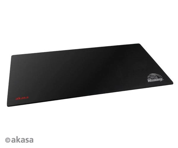 V-Juodas pelės kilimėlis XXL AKASA juoda / AK-0031