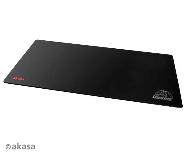 V-Juodas pelės kilimėlis XXL AKASA juoda / AK-0031