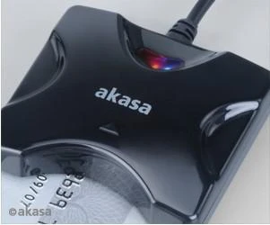 „Akasa“ išorinis kortelių skaitytuvas (AK-CR-03BKV2)