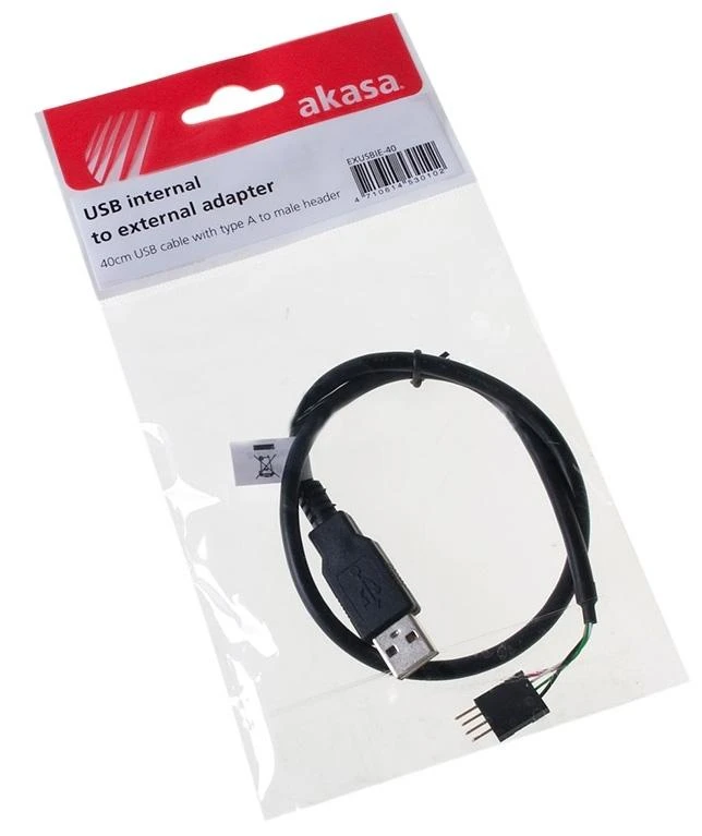 Akasa Interne USB-Verlängerung – 40 cm