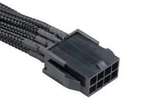 Akasa ATX/EPS 8 kontaktų-ATX/EPS 8 kontaktų, 0,4 m, Juodas (AK-CBPW08-40BK)