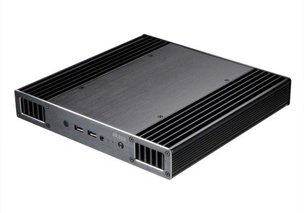 Akasa Plato X8 UCFF dėklas (Intel NUC), OEM – juoda