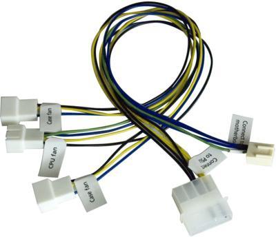Akasa PWM ventiliatoriaus skirstytuvo kabelis, 0,3 m