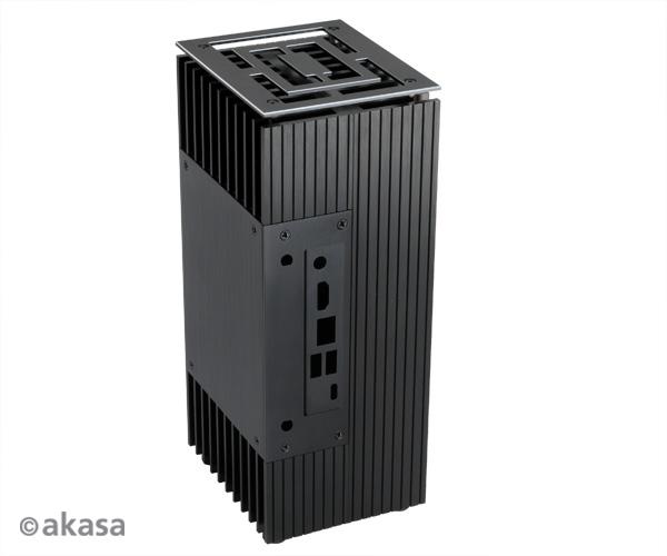 Akasa Turing Fanless obudowa UCFF (Intel NUC), OEM – juoda