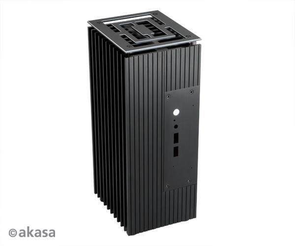 Akasa Turing Fanless obudowa UCFF (Intel NUC), OEM – juoda