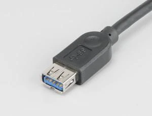 Akasa USB 3.0 laidas, A tipas, 1,5 m - juodas
