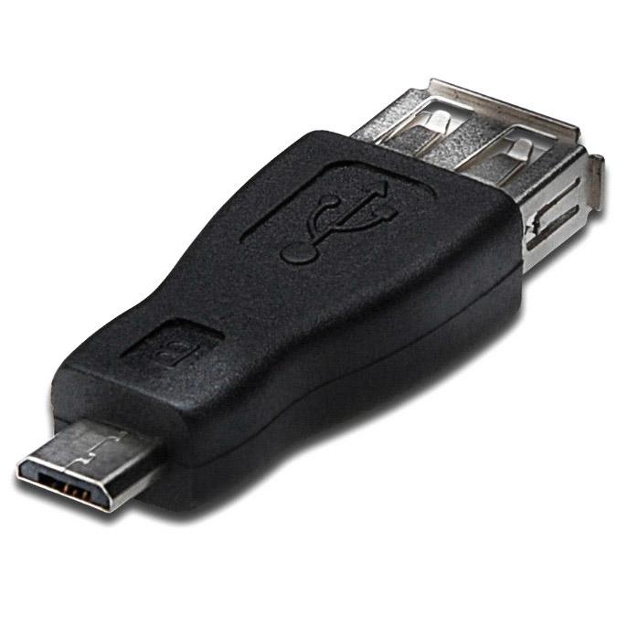 Akyga AKAD08 cable gender changer USB USB type microB Juodas, žema kaina Varle.lt