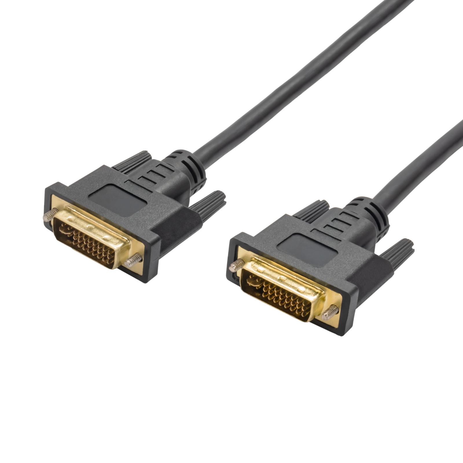 DVI-I - DVI-I Akyga kabelis 1.8m
