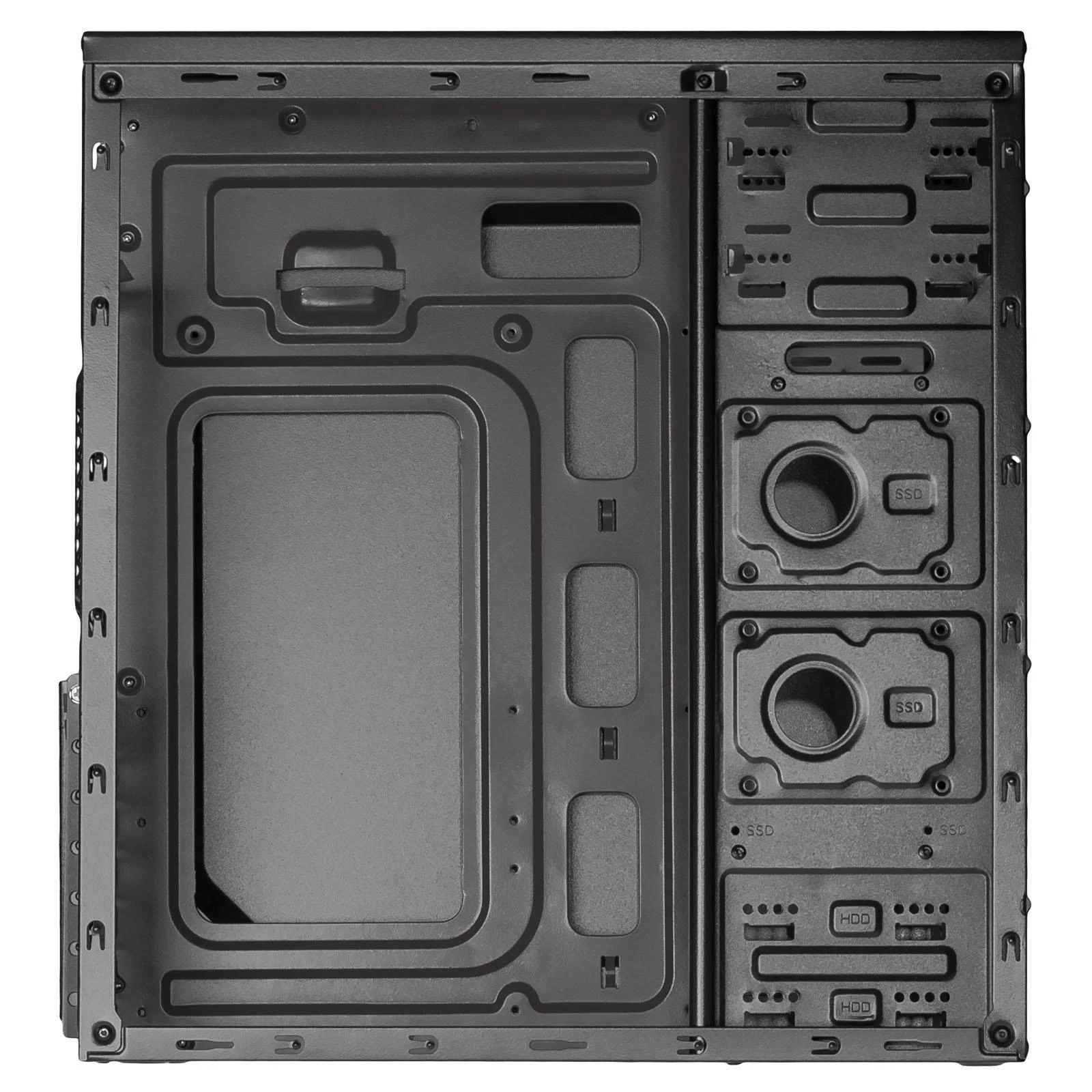 Kompiuterio Korpusas - Akyga AK13BK Micro Tower Juodas