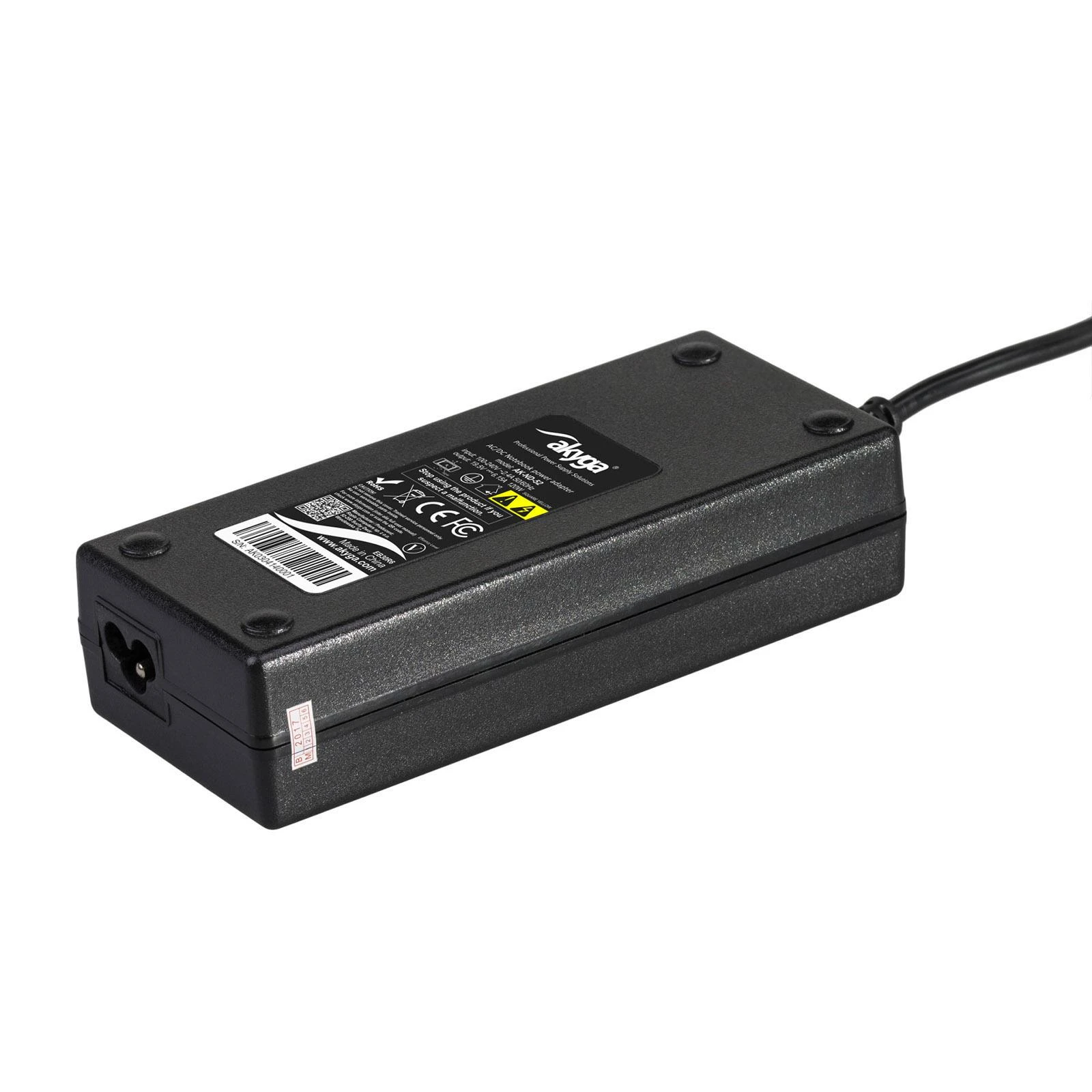 Akyga Nešiojamojo kompiuterio maitinimo šaltinis AK-ND-52 19.5V/6.15A 120W Square Geltona LENOVO