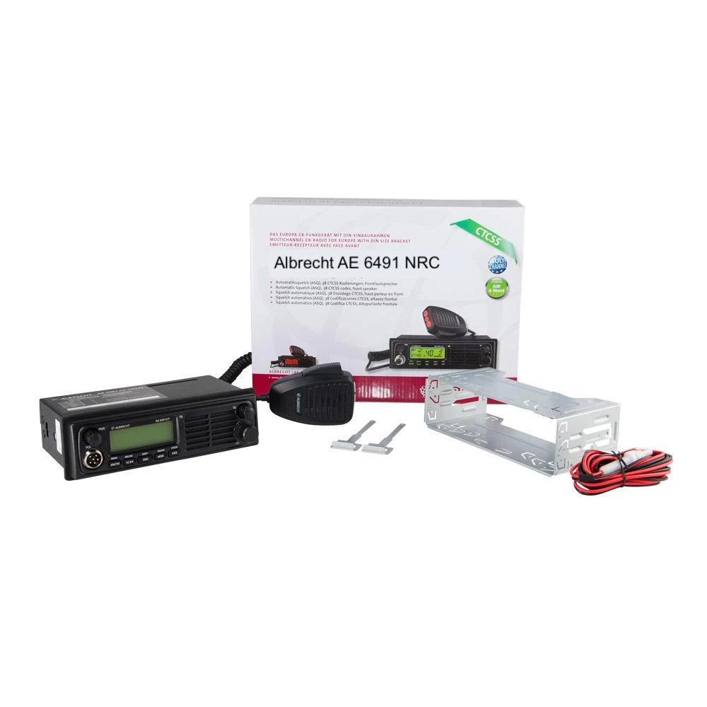Albrecht AE 6491 NRC racijos pilnas komplektas