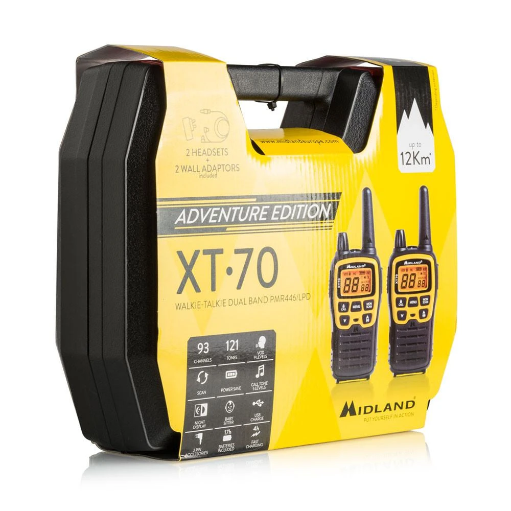 Radijo stotelė - racija Midland Albrecht XT70 Adventure