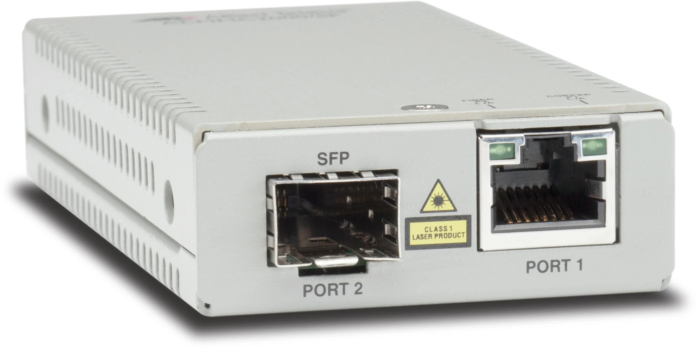 Allied Telesis mini konverteris su SFP ir RJ45 prievadais