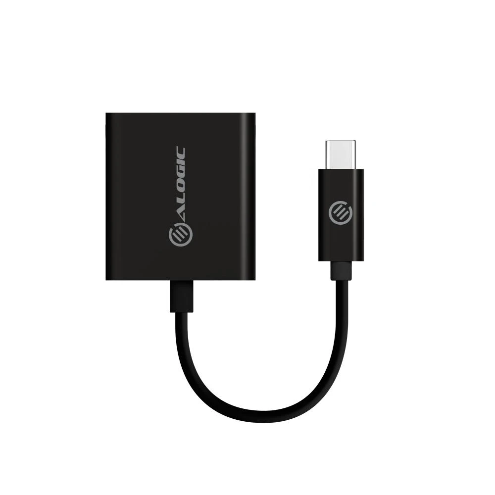 Alogic USB-C į VGA adapteris, juodas