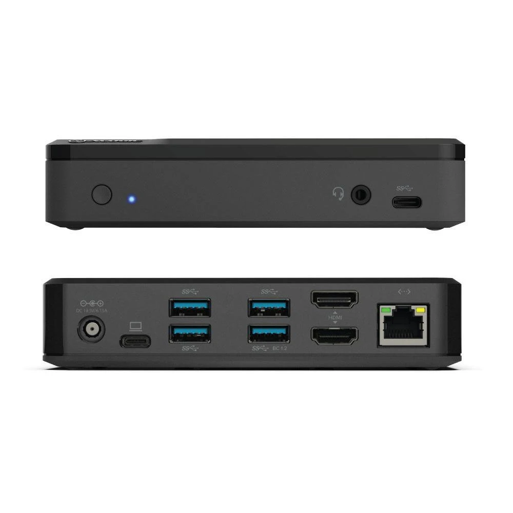 Alogic Universal Twin HD Pro – priekio ir galo jungčių vaizdas