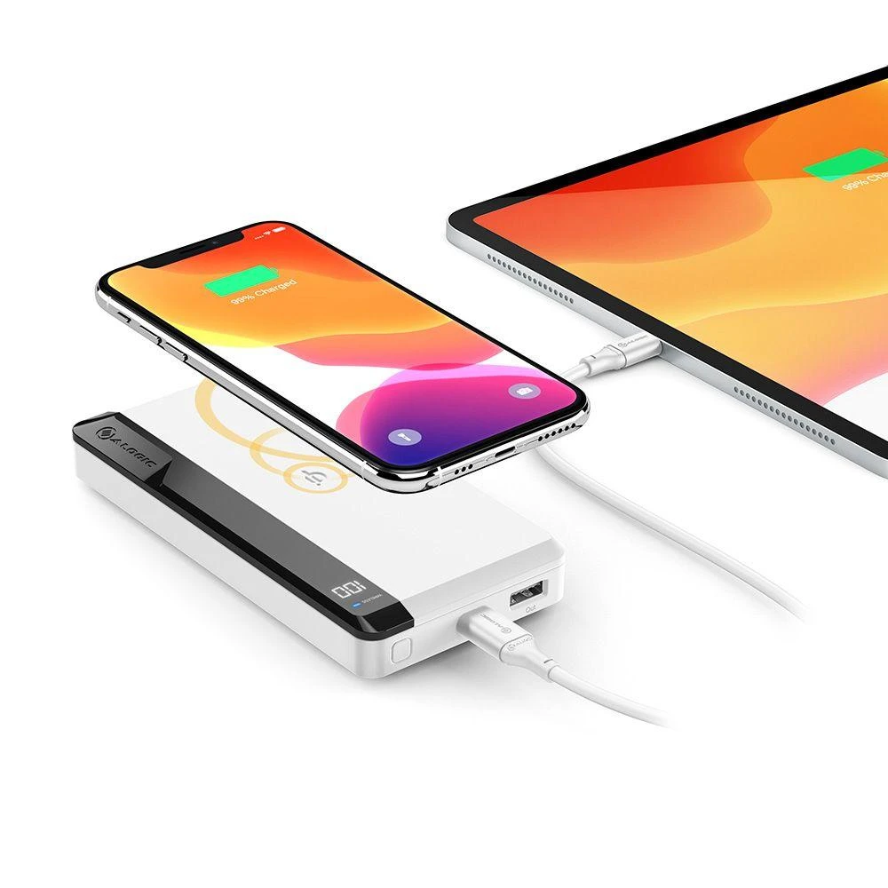Powerbank Alogic Ultimate 10000 mAh Baltasis