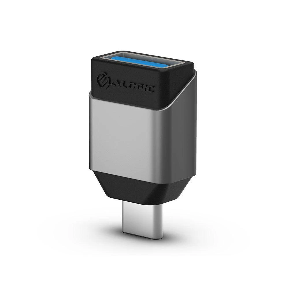 Alogic USB-C į USB adapteris, pilkas