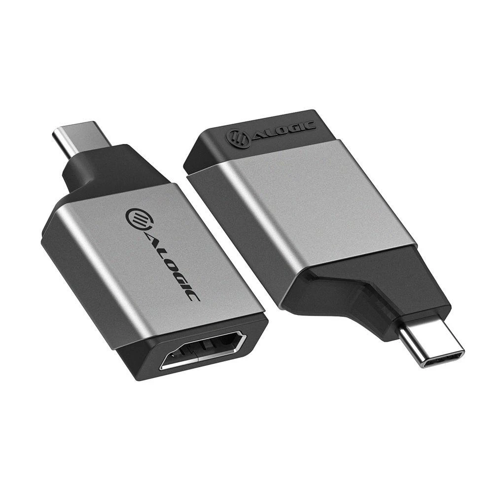 Adapteris USB Alogic Ultra MINI USB-C – HDMI Pilka (ULCHDMN-SGR)