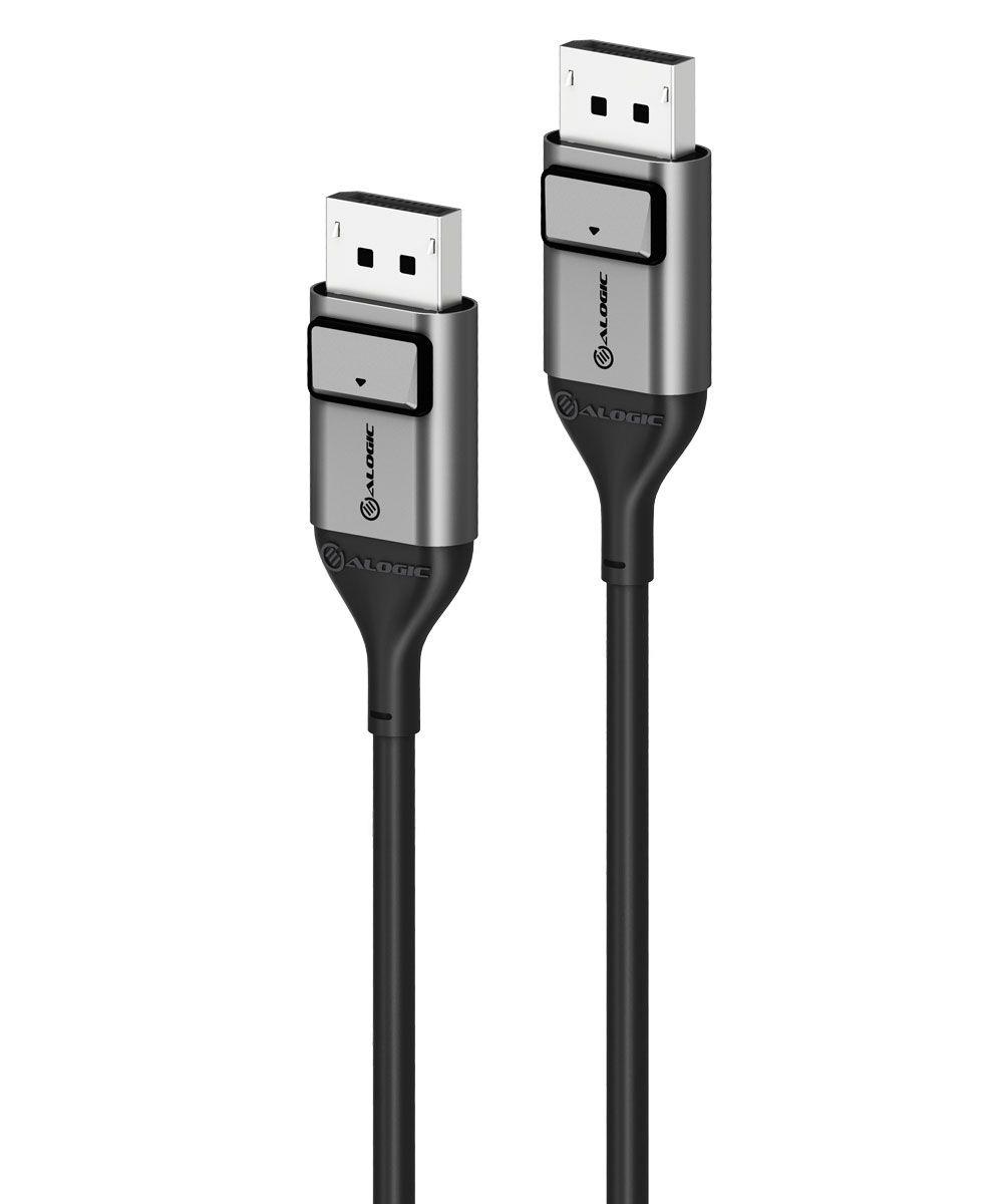 Kabelis Alogic DisplayPort – DisplayPort 2m sidabro (ULDP02- SGR)
