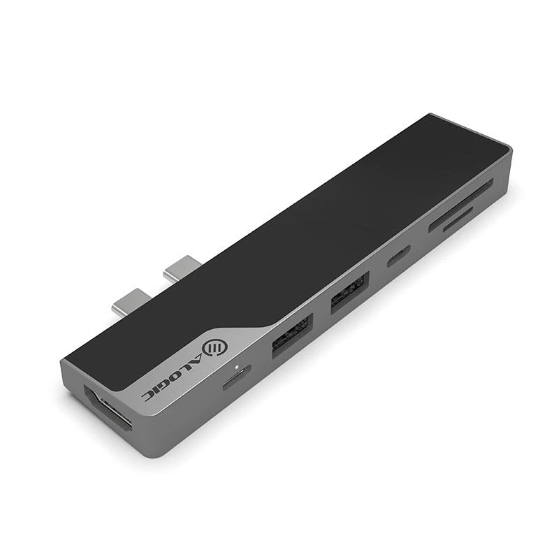 Alogic Ultra Dock Nano su dviguba USB-C jungtimi