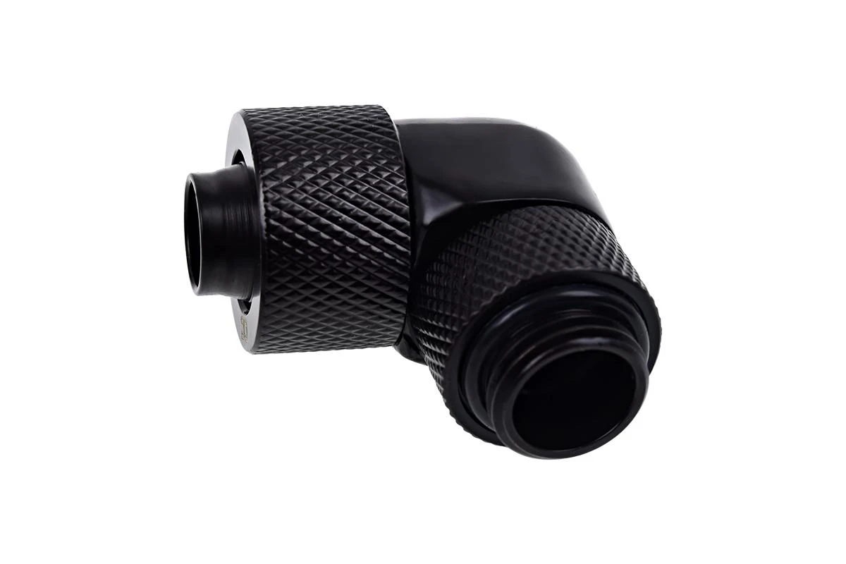 Alphacool 90 laipsnių kampinė jungtis, juoda