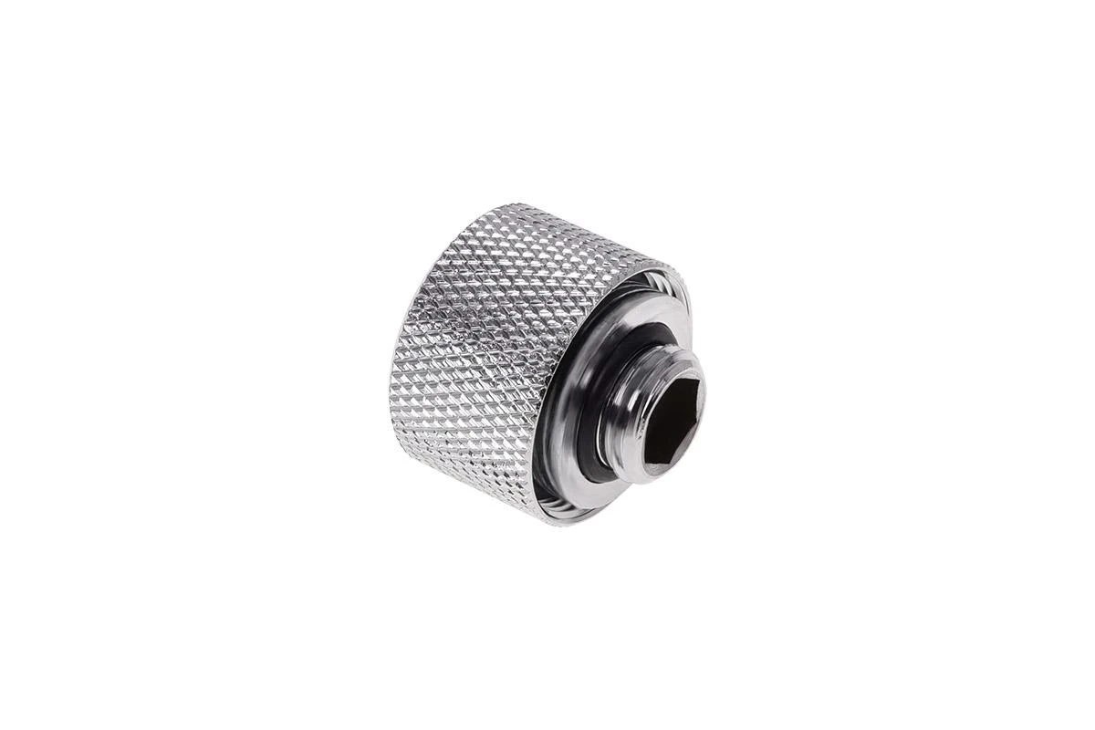 Alphacool 1/4 colio jungtis, 16mm, chromuotas metalas