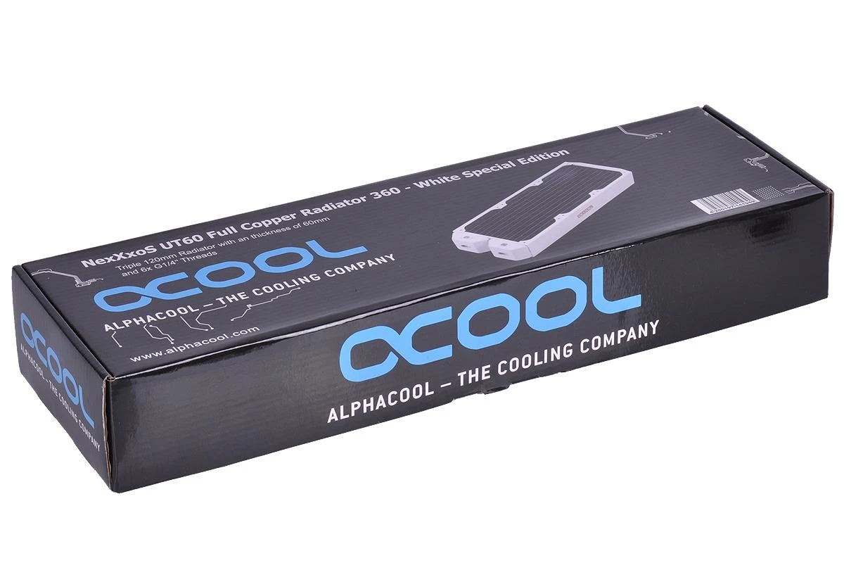 Alphacool NexXxoS UT60 360 mm radiatorius – baltas