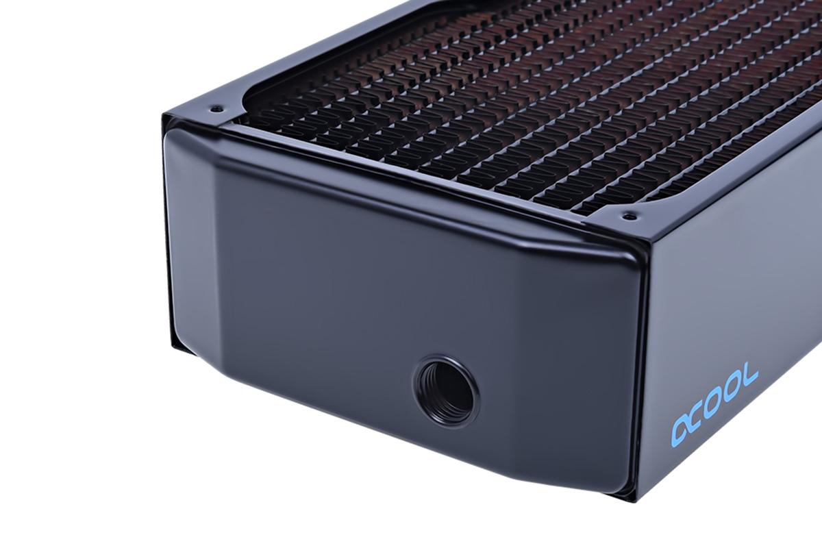 Alphacool NexXxoS UT60 Full Copper Radiator 420mm - juodas, modelis ...