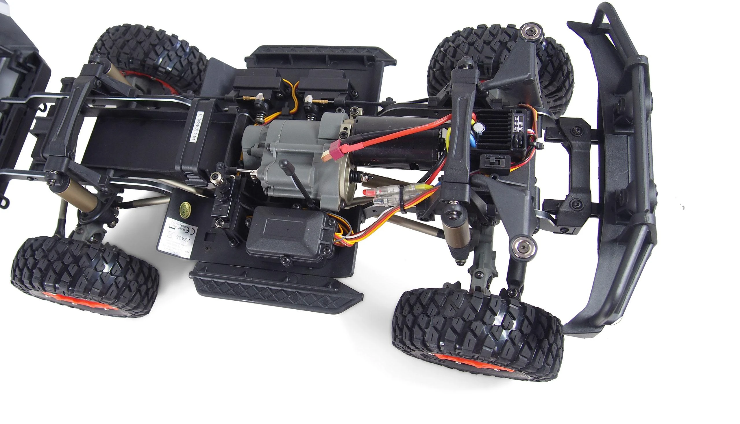 Amewi Amewi RC automobilis, modelis Amxrock Rcx10P (Profi), šepečiais valdomas 2,4 GHz.