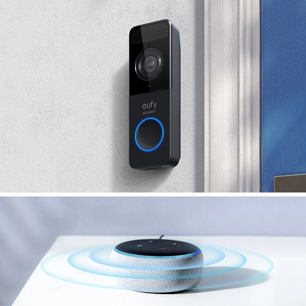 Anker Eufy Videodofof EUFY VIDEO DOORBELL SLIM iš FULL HD kameros