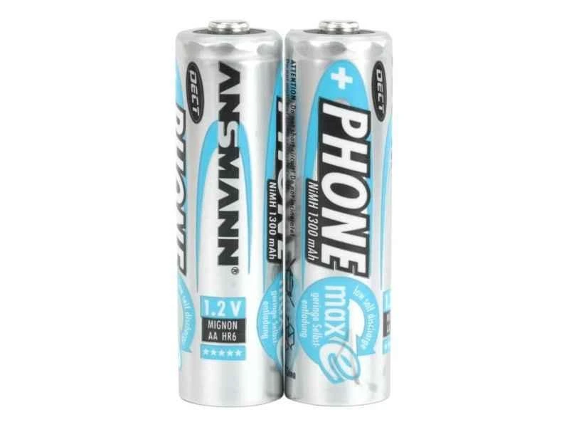 Ansmann 1,2 V įkraunama baterija NiMH - Nikelio-metalo hidridas (NiMH) - 1,2 V - 1300 mAh