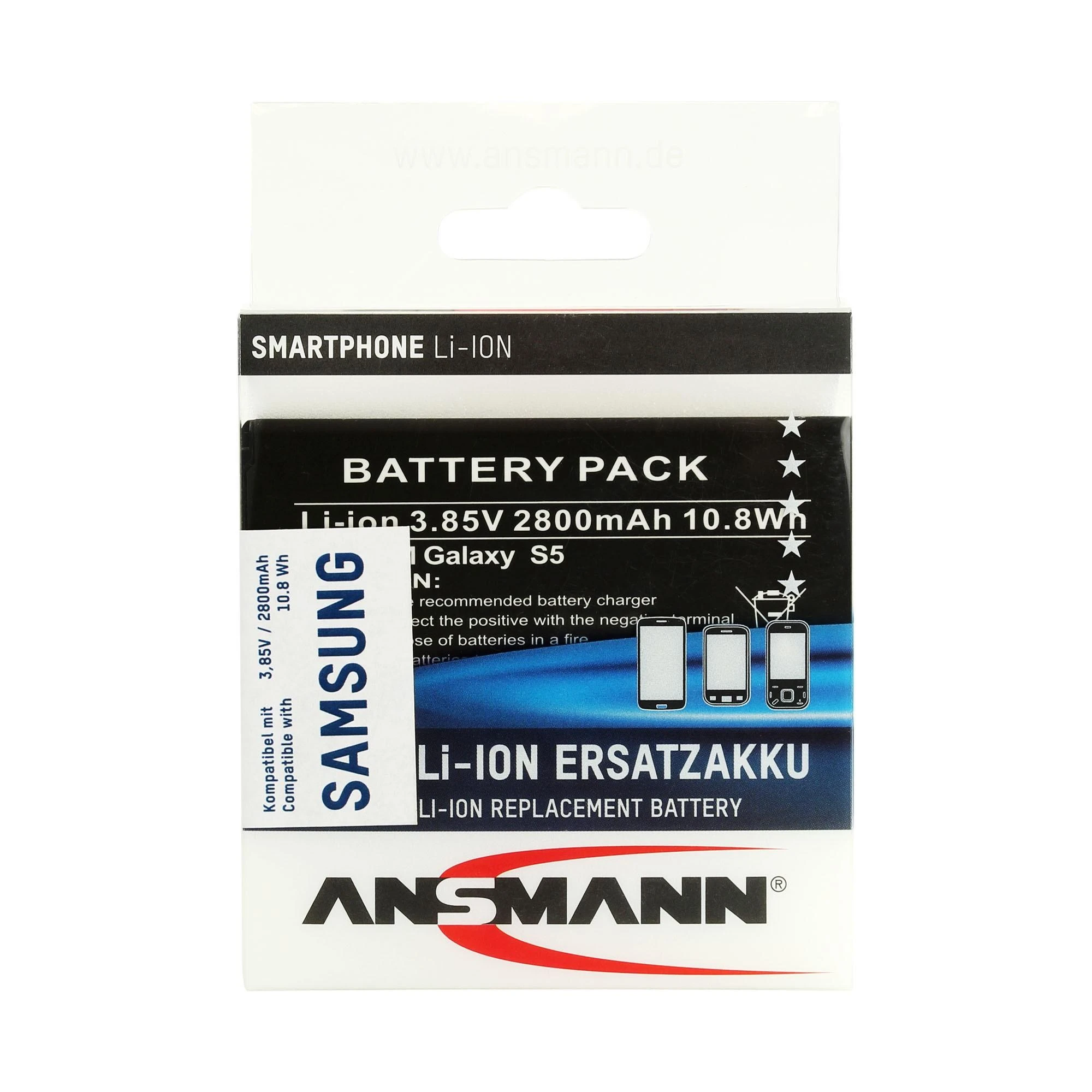 Bateria Ansmann LiSma Sam Galaxy S5 - (lismas5)
