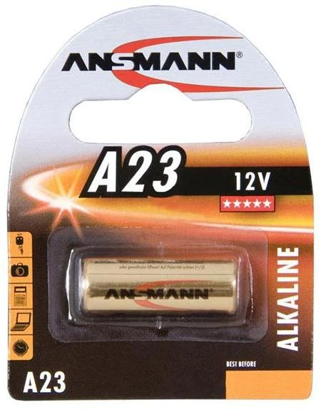 Ansmann A23 12V šarminė baterija pakuotėje